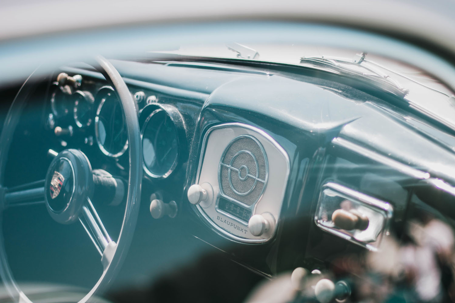 Porsche 356 Dashboard at Stanford Hall 2018