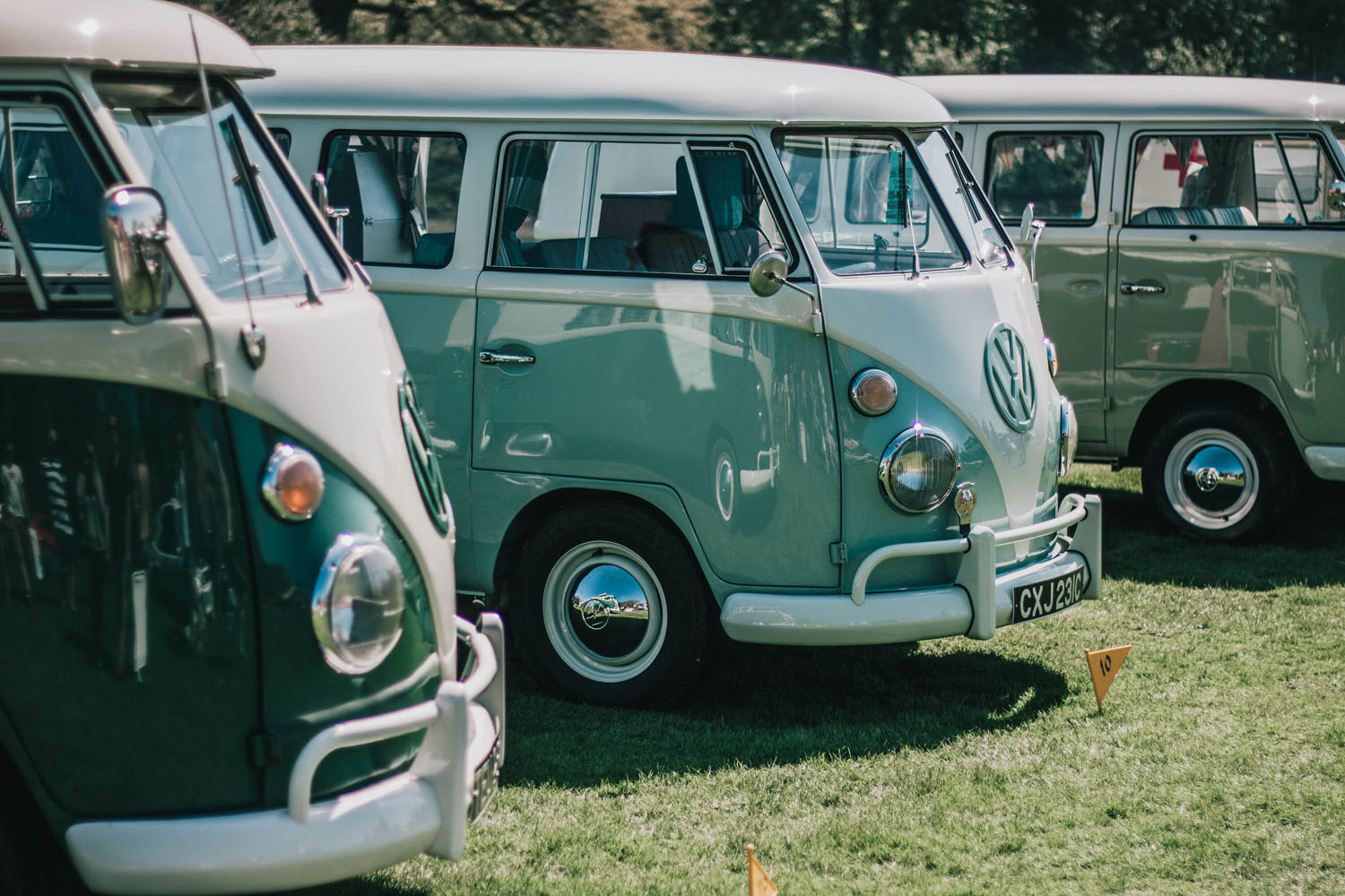 VW Campers at Stanford Hall 2018