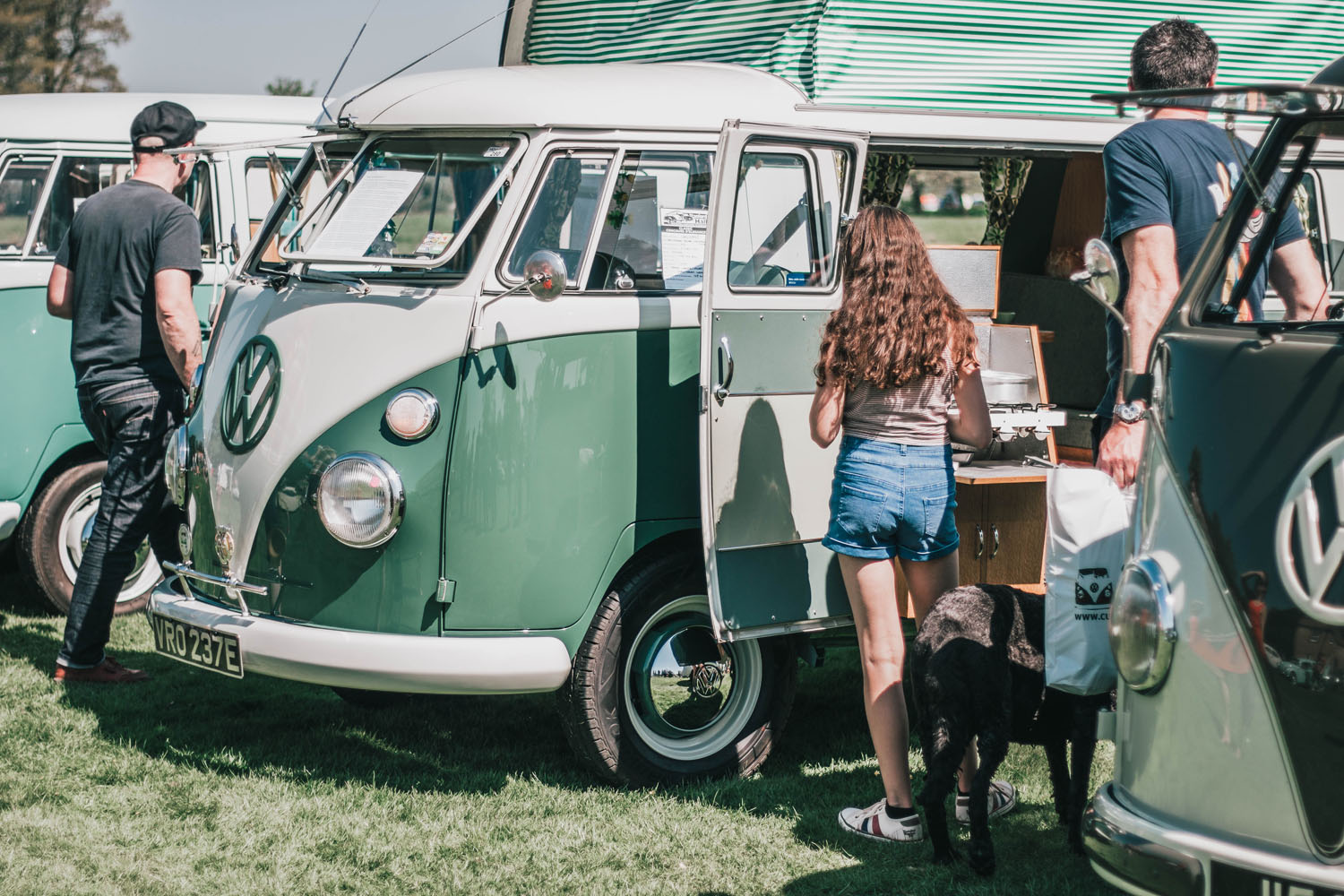 VW Campervan at Stanford Hall 2018