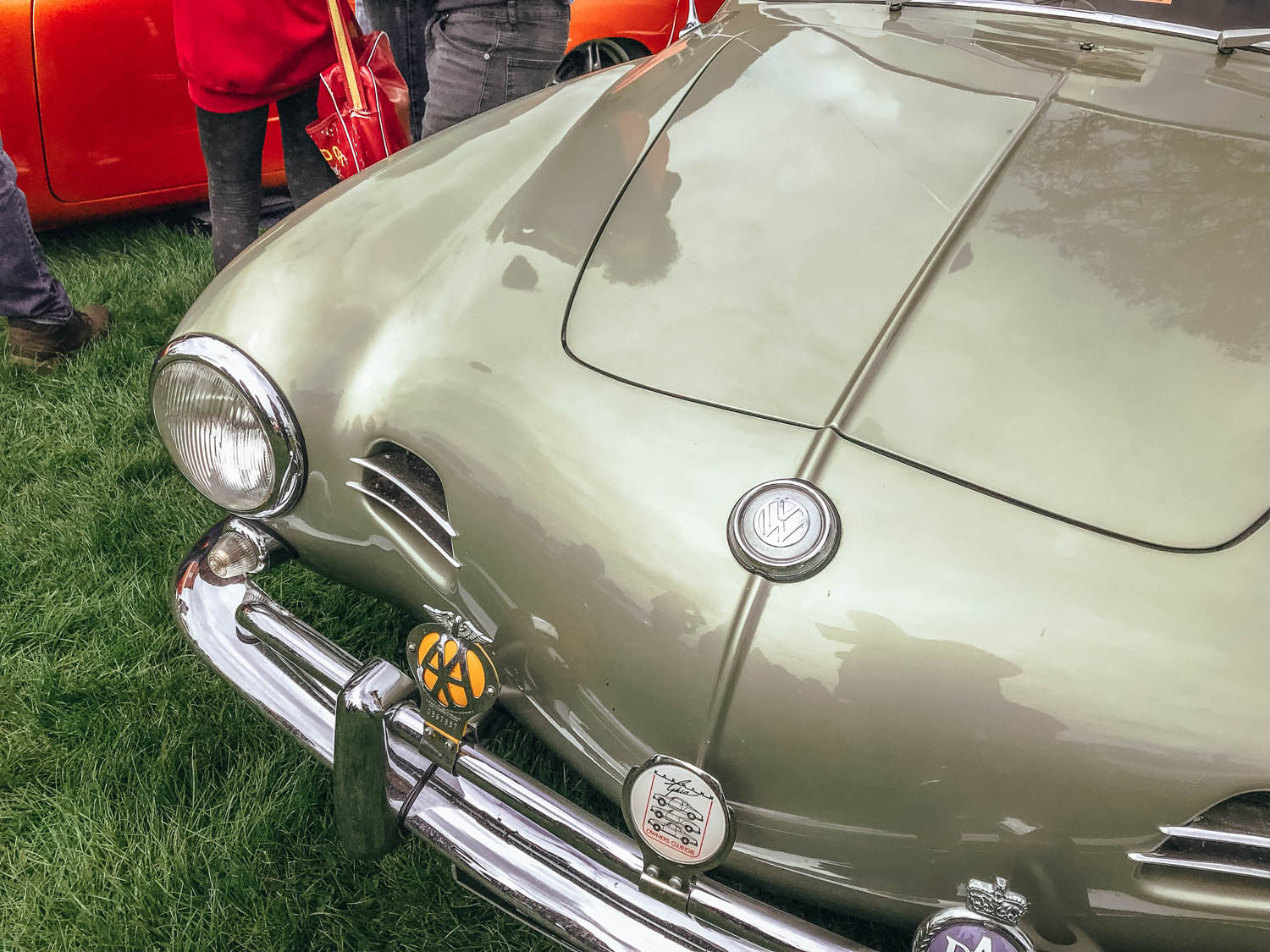 Lowlight Karmann Ghia at Stanford Hall 2019