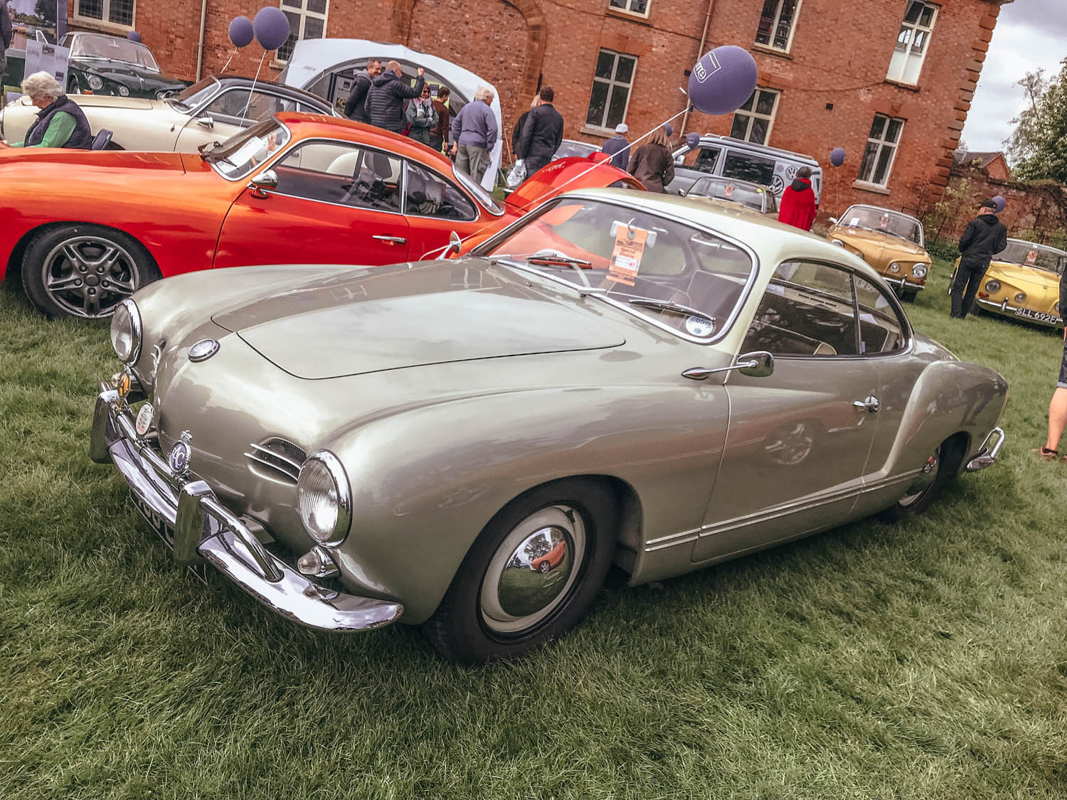 Lowlight Karmann Ghia at Stanford Hall 2019