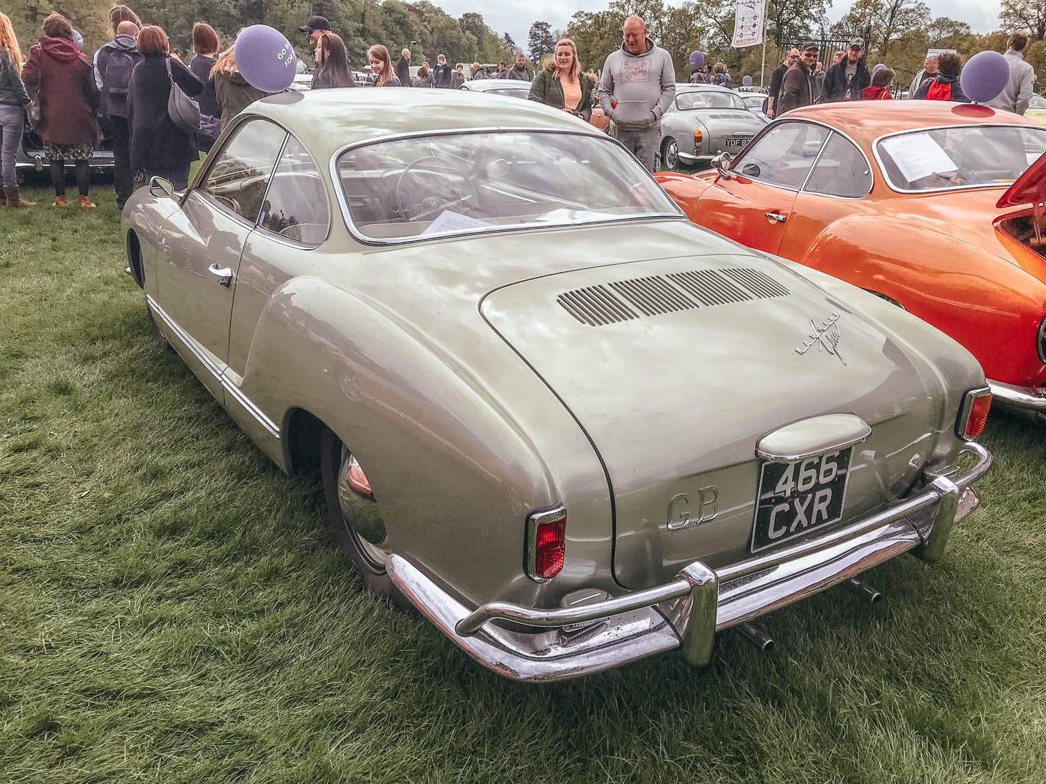 Lowlight Karmann Ghia at Stanford Hall 2019