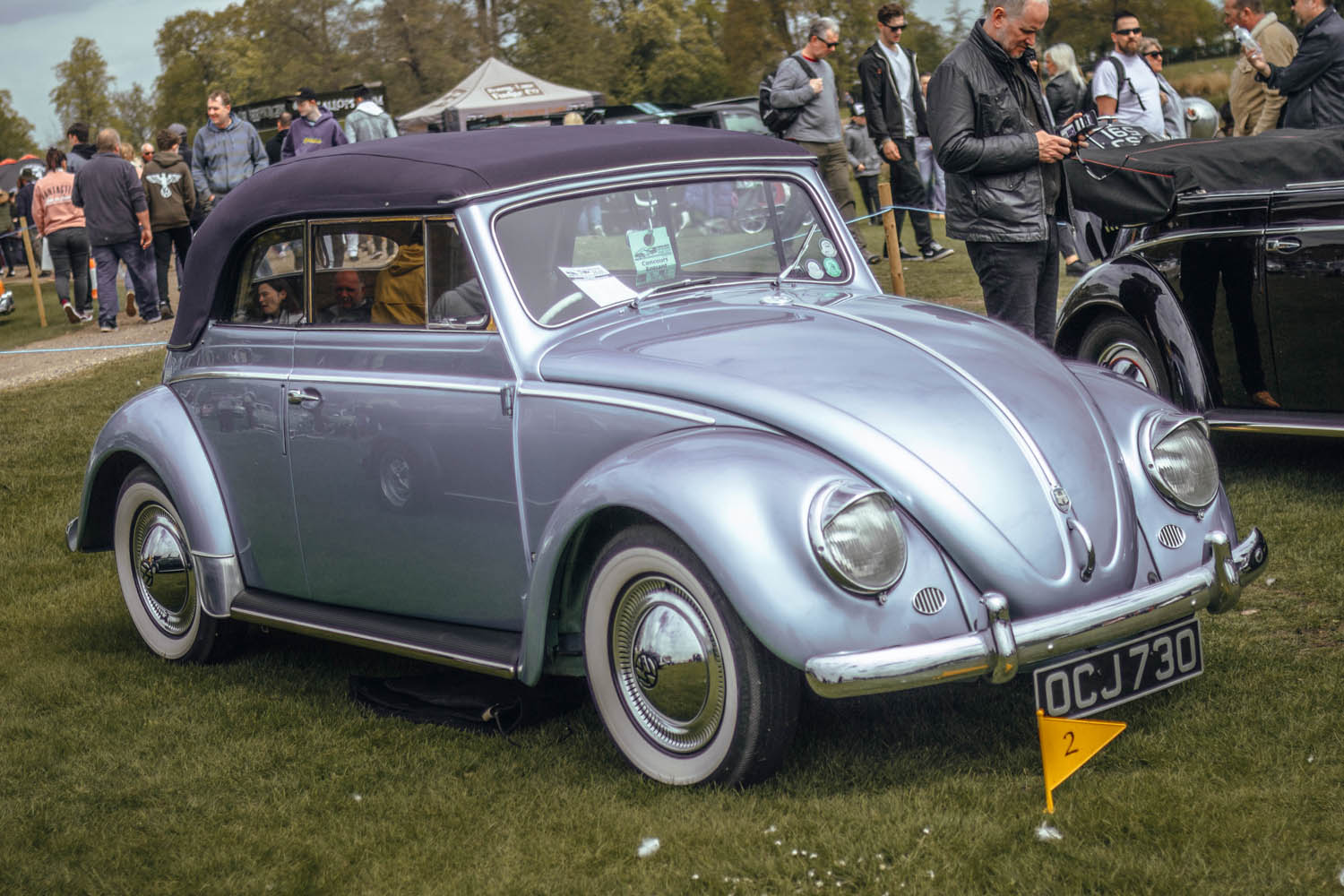 Oval Karmann Cabrio at Stanford Hall 2019