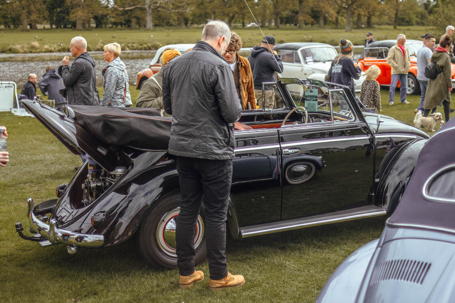 Oval Karmann Cabrio at Stanford Hall 2019