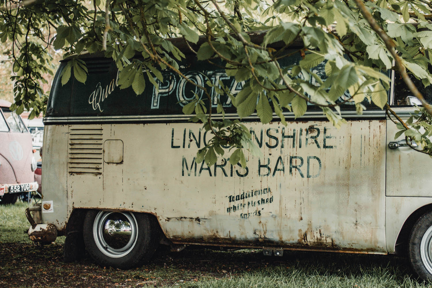 Split Window Panel Van at Stanford Hall 2019