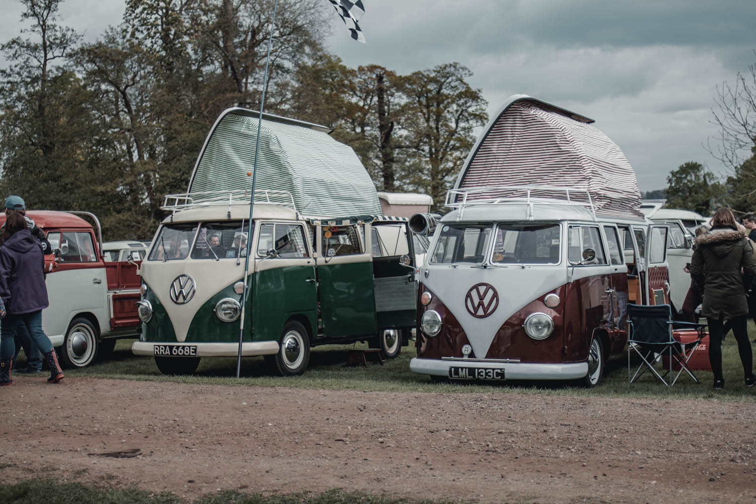 Split Window Campers at Stanford Hall 2019