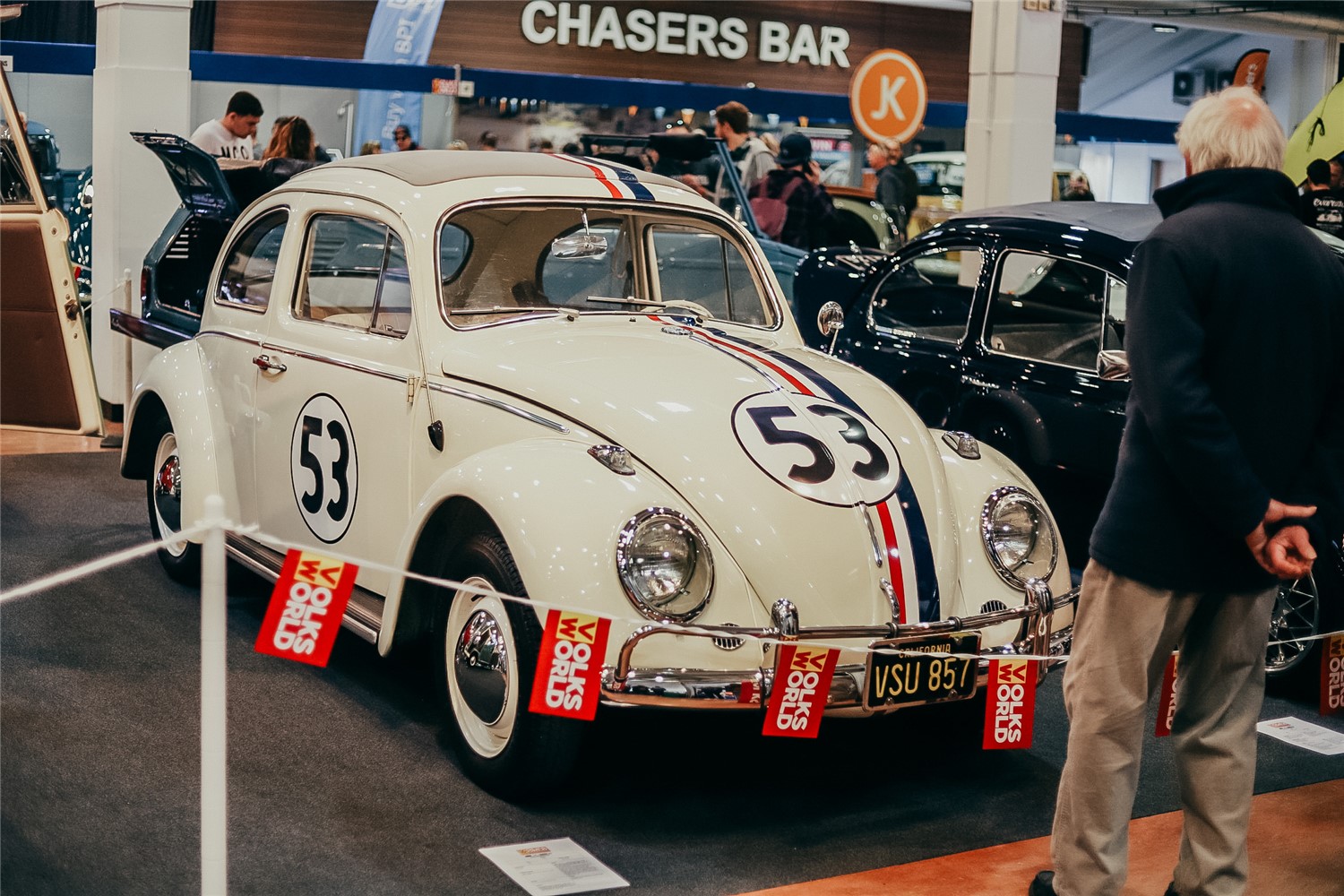 Herbie at Volksworld 2022