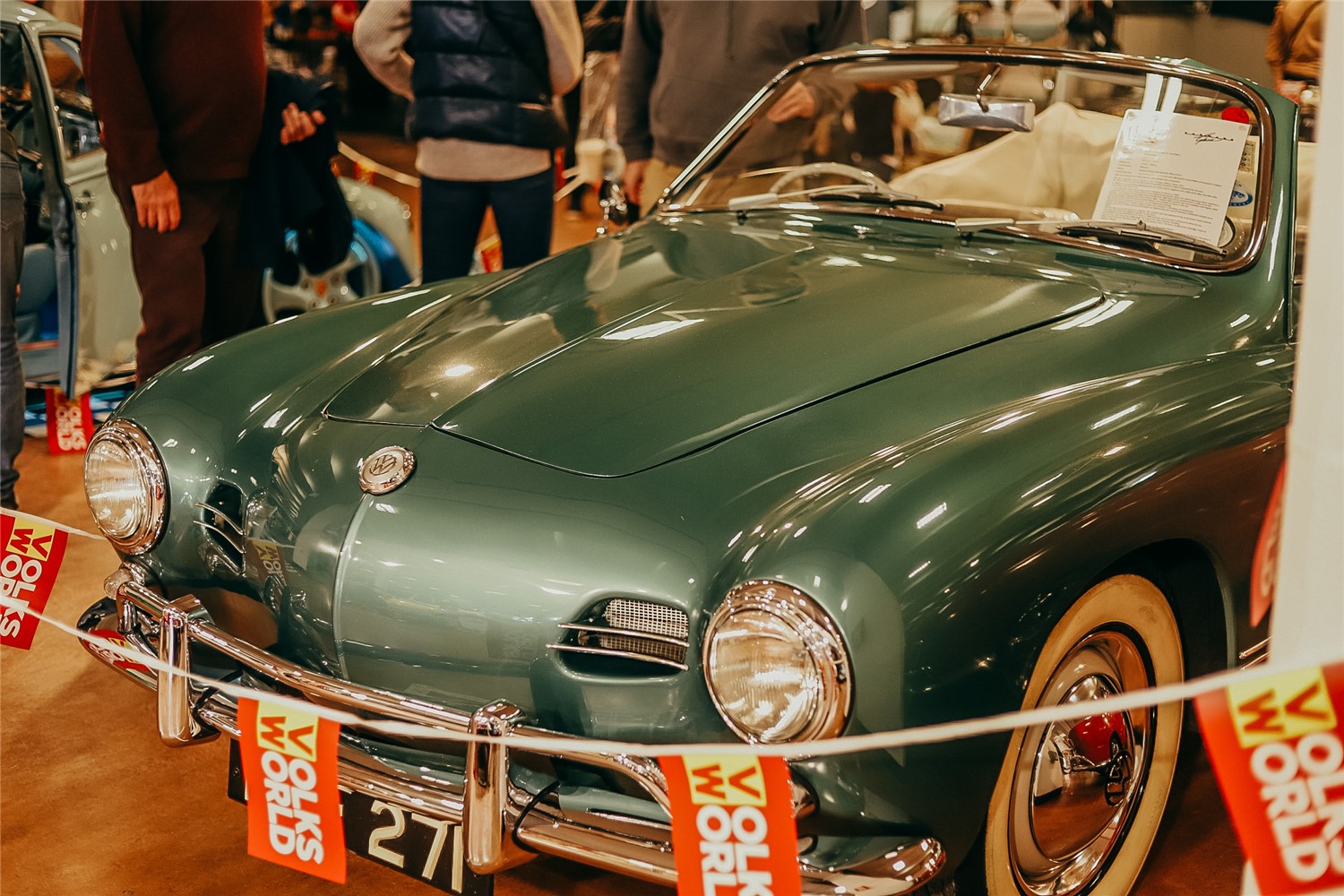 Lowlight Karmann Ghia at Volksworld 2022