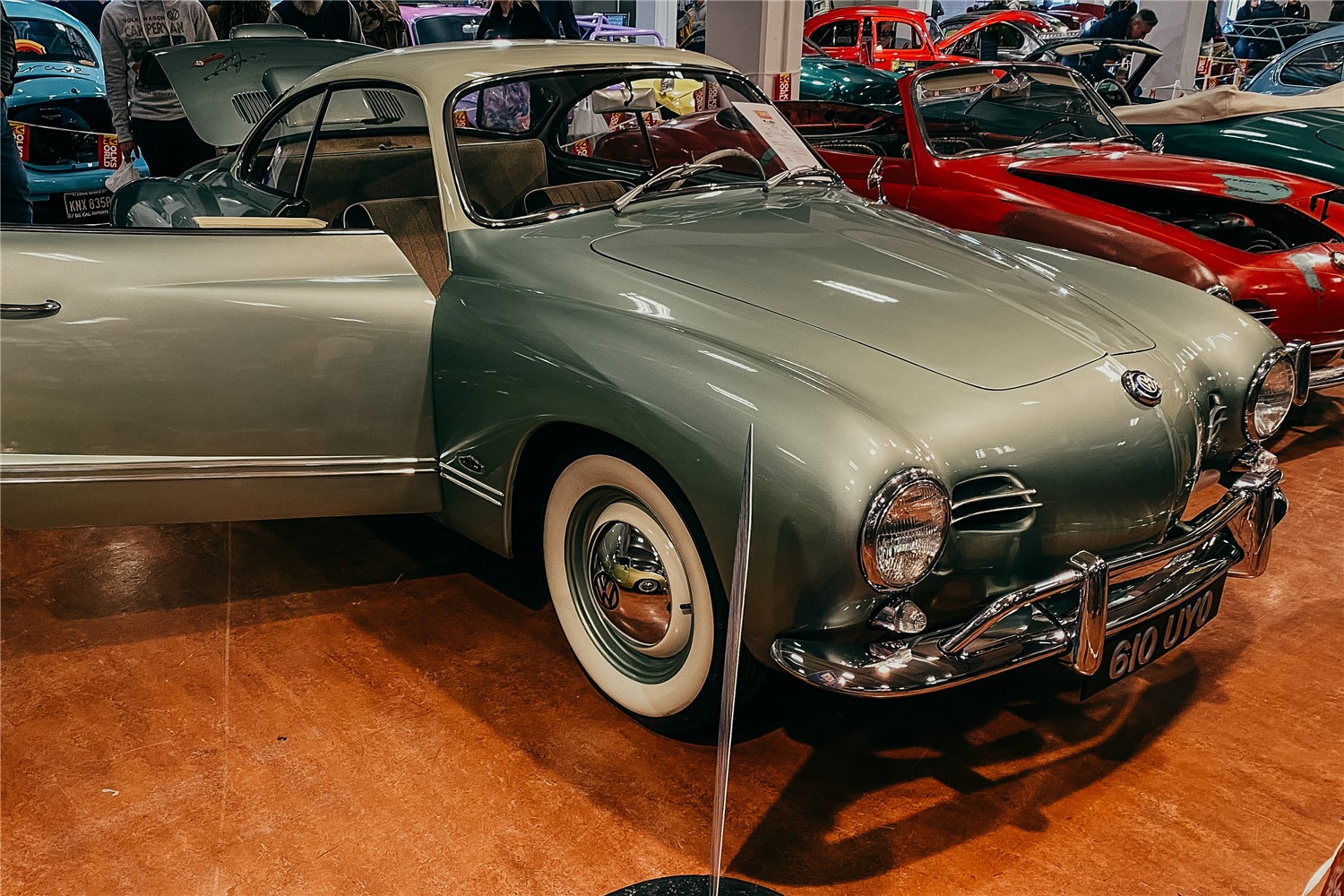 Lowlight Karmann Ghia at Volksworld 2022