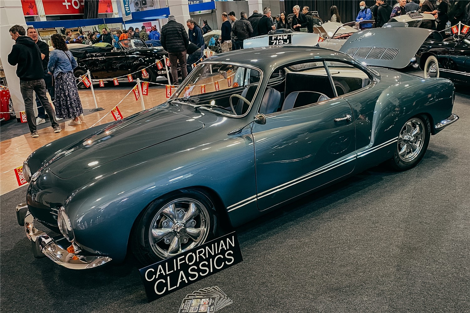 Lowlight Karmann Ghia at Volksworld 2022