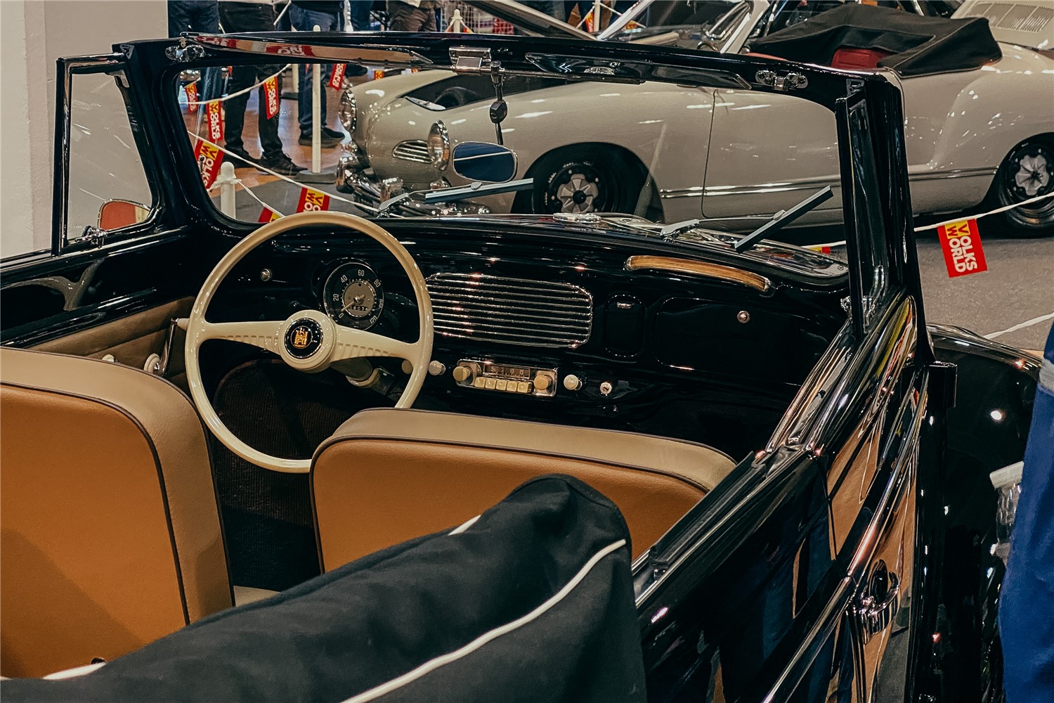 Oval Karmann Convertible at Volksworld 2022