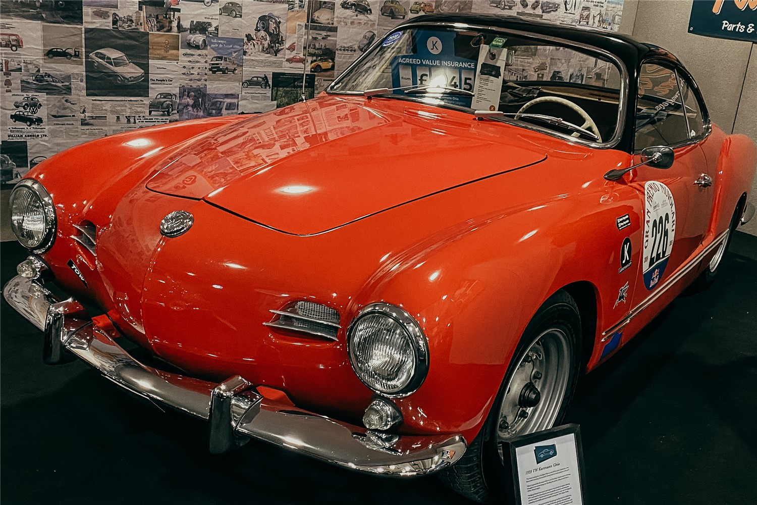 Lowlight Karmann Ghia at Volksworld 2022