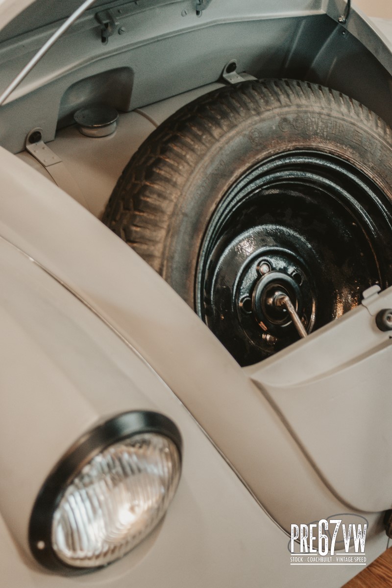 Beetle prototype W30 Front at Volksworld 2023