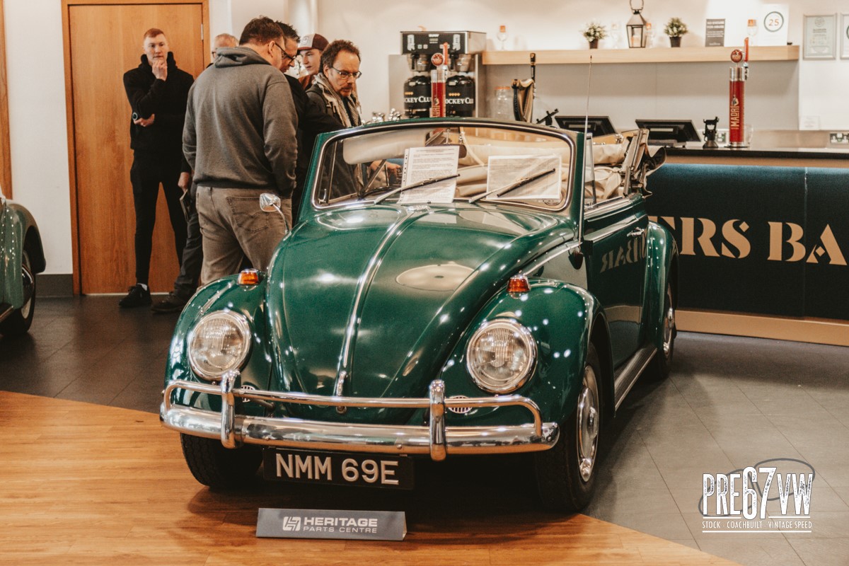 Original 1967 Beetle Cabrio at Volksworld 2023