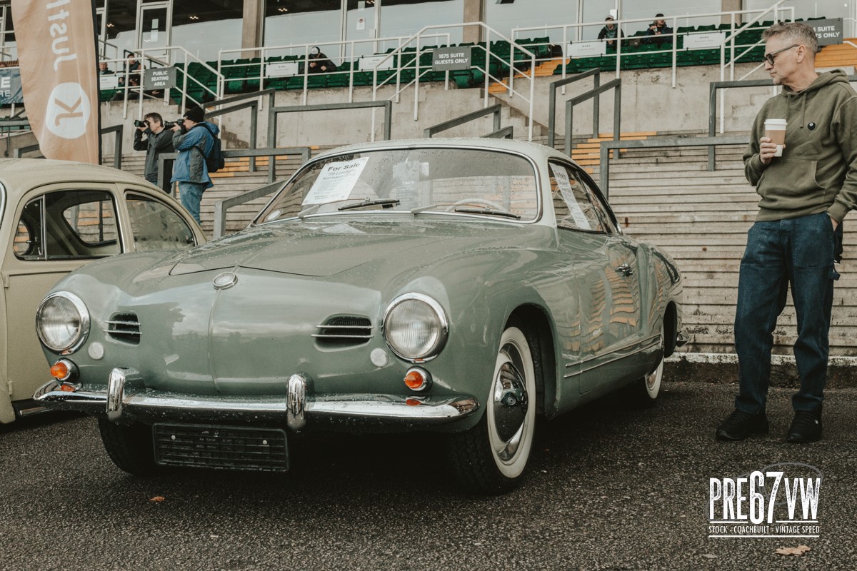 Lowlight Karmann Ghia at Volksworld 2023