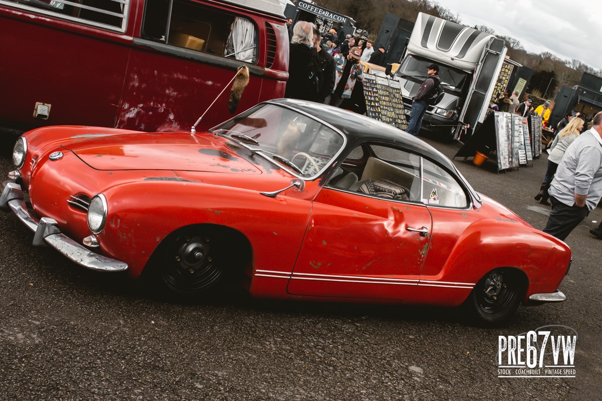 Lowlight Karmann Ghia at Volksworld 2023