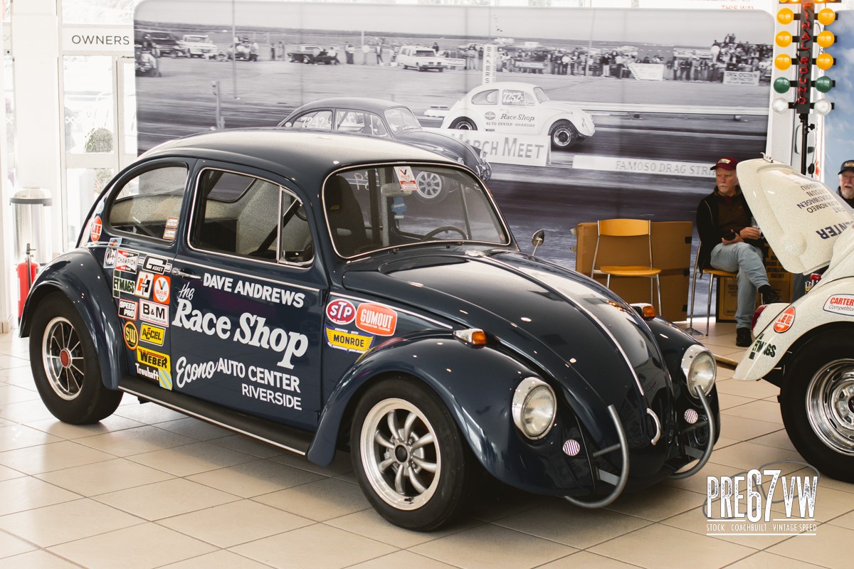 Dave Andrews Race Shop Bug at Volksworld 2023