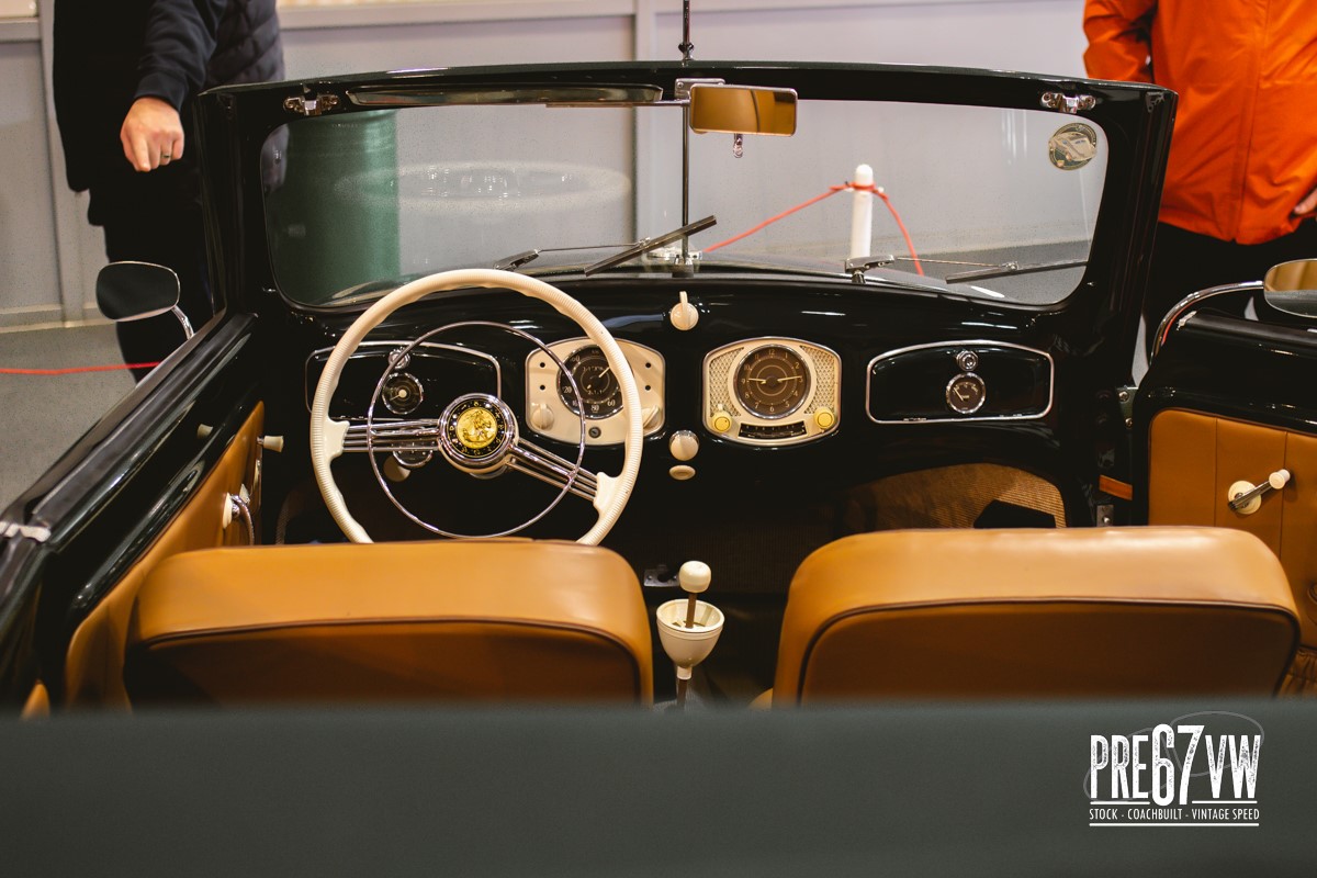 52 Split Beetle Cabrio Dashboard at Volksworld 2023