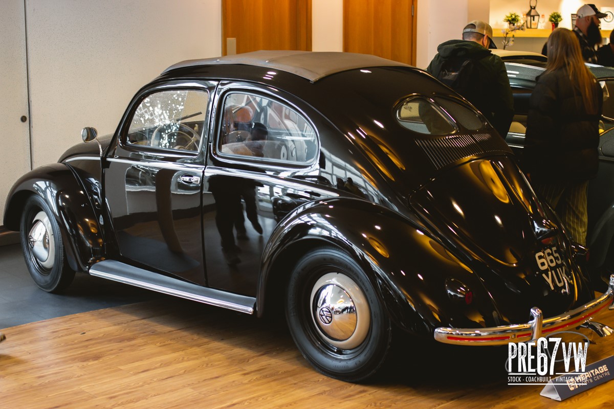 Original Sunroof Split Beetle at Volksworld 2023